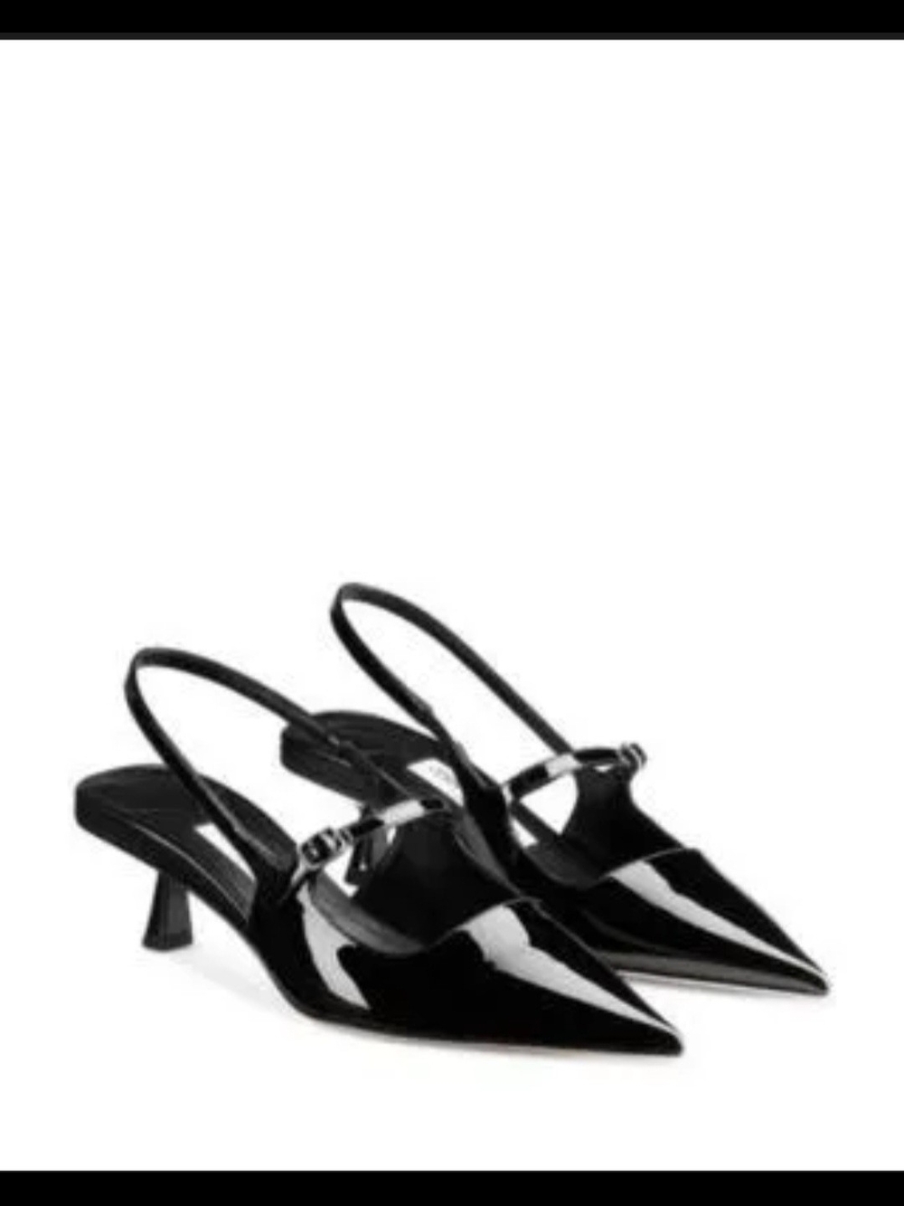 Jimmy Choo Didi 45 Black Patent Leather. NWT In Box MFRP:$975 Size 35